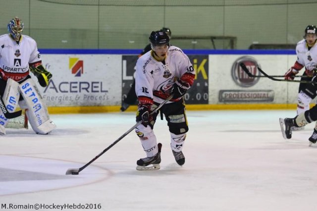 Photo hockey match Rouen - Nice le 06/01/2017