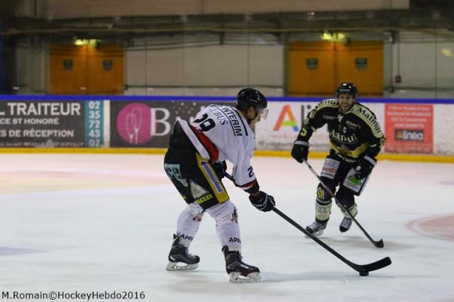 Photo hockey match Rouen - Nice le 06/01/2017