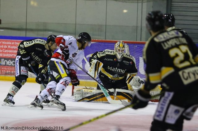 Photo hockey match Rouen - Nice le 06/01/2017