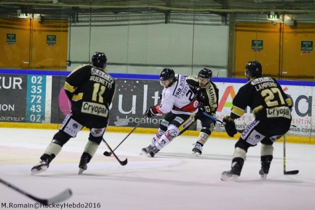 Photo hockey match Rouen - Nice le 06/01/2017