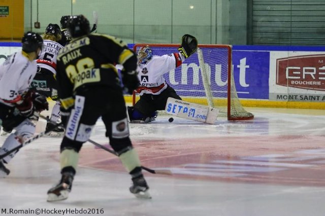 Photo hockey match Rouen - Nice le 06/01/2017
