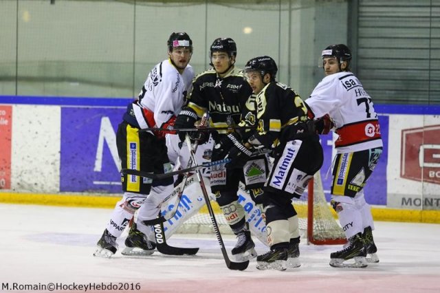 Photo hockey match Rouen - Nice le 06/01/2017
