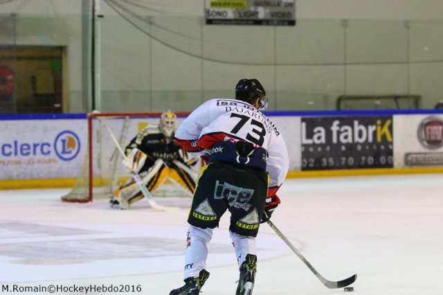 Photo hockey match Rouen - Nice le 06/01/2017