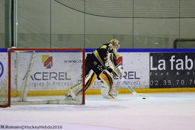 Photo hockey match Rouen - Nice le 06/01/2017