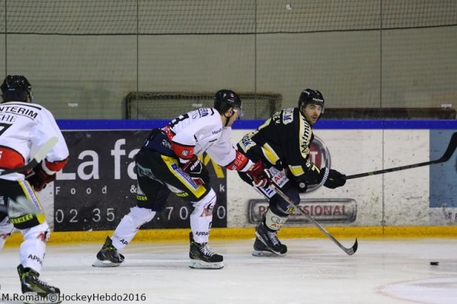 Photo hockey match Rouen - Nice le 06/01/2017