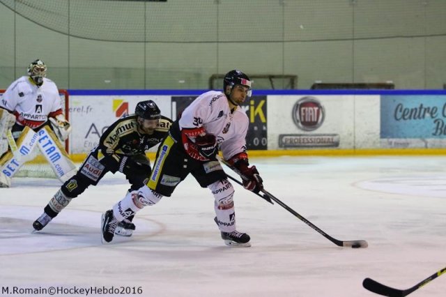 Photo hockey match Rouen - Nice le 06/01/2017