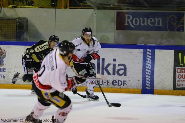 Photo hockey match Rouen - Nice le 06/01/2017