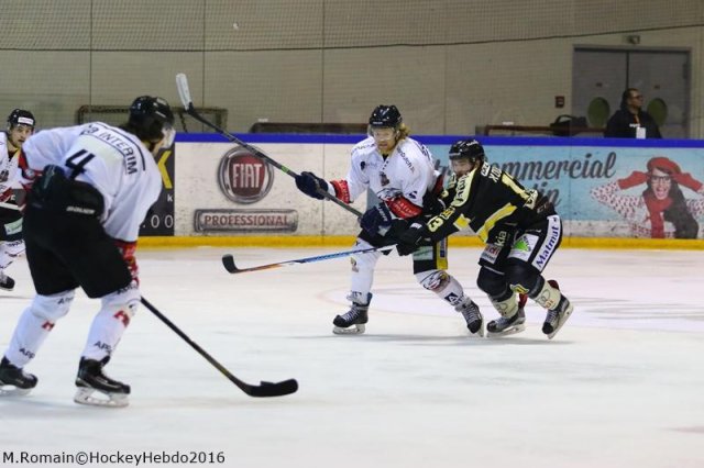 Photo hockey match Rouen - Nice le 06/01/2017