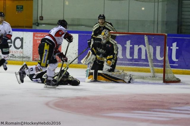 Photo hockey match Rouen - Nice le 06/01/2017