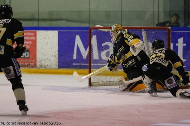 Photo hockey match Rouen - Nice le 06/01/2017