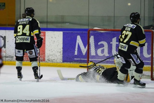 Photo hockey match Rouen - Nice le 06/01/2017