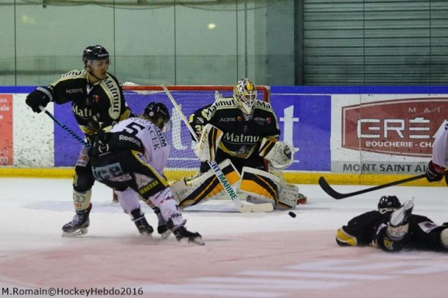 Photo hockey match Rouen - Nice le 06/01/2017