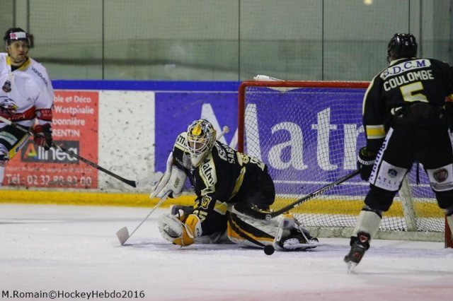 Photo hockey match Rouen - Nice le 06/01/2017