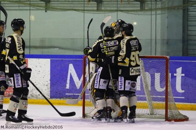 Photo hockey match Rouen - Nice le 06/01/2017