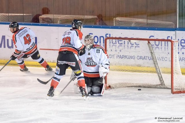 Photo hockey match Lyon - Bordeaux le 08/01/2017