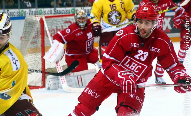 Photo hockey reportage NLA: Lausanne confirme sa bonne prestation de la veille