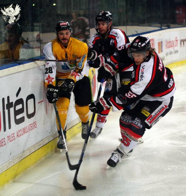 Photo hockey match Bordeaux - Strasbourg  le 06/01/2017