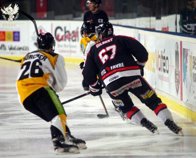 Photo hockey match Bordeaux - Strasbourg  le 06/01/2017