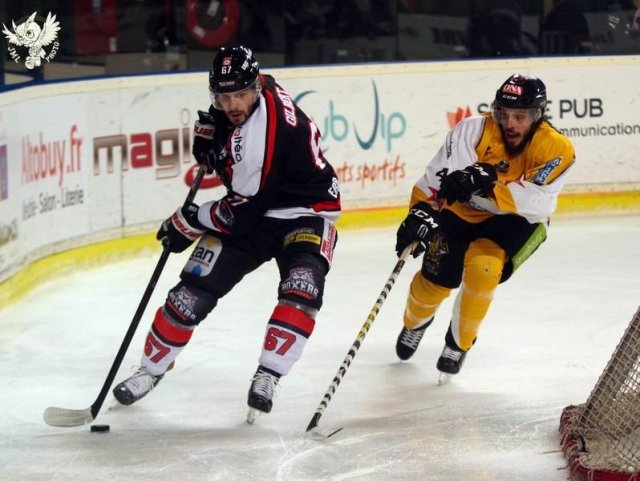 Photo hockey match Bordeaux - Strasbourg  le 06/01/2017