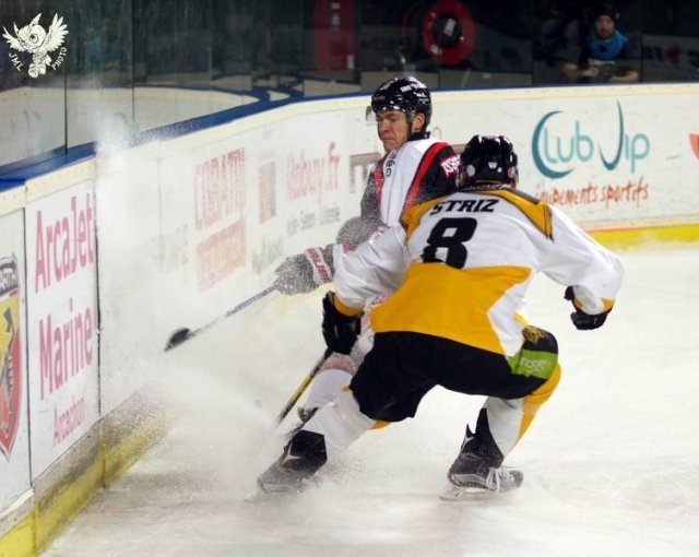 Photo hockey match Bordeaux - Strasbourg  le 06/01/2017
