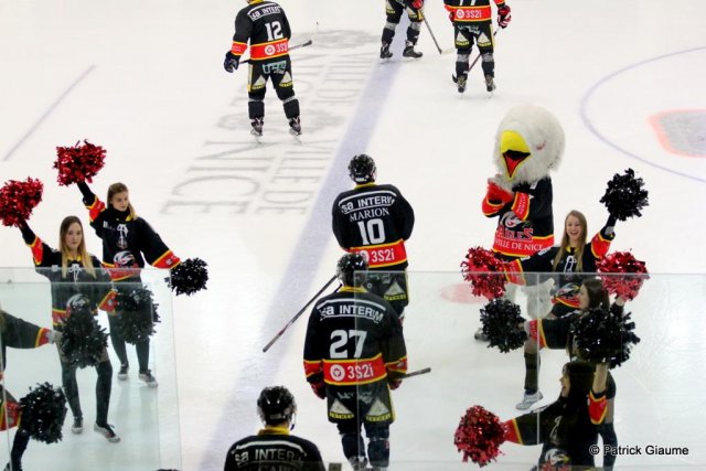 Photo hockey match Nice - Amiens  le 08/01/2017