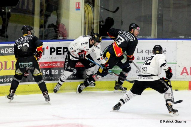 Photo hockey match Nice - Amiens  le 08/01/2017