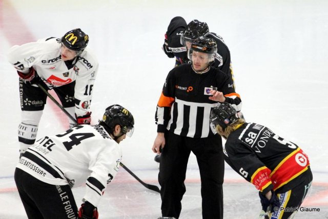 Photo hockey match Nice - Amiens  le 08/01/2017