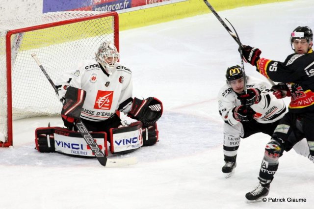 Photo hockey match Nice - Amiens  le 08/01/2017