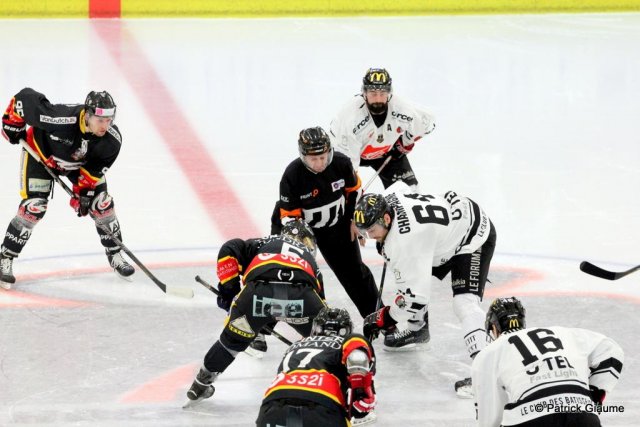 Photo hockey match Nice - Amiens  le 08/01/2017