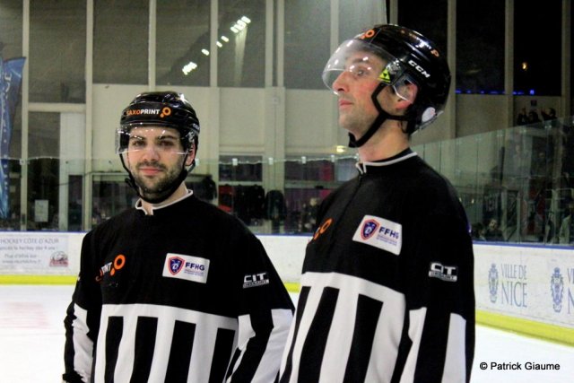 Photo hockey match Nice - Amiens  le 08/01/2017