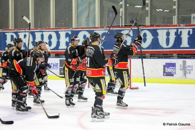 Photo hockey match Nice - Amiens  le 08/01/2017