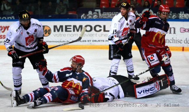Photo hockey match Grenoble  - Amiens  le 10/01/2017