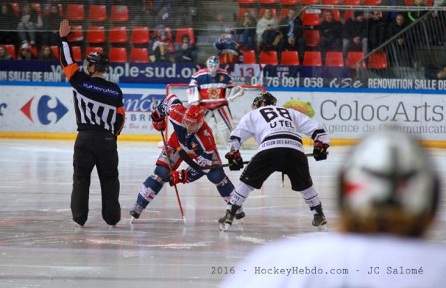 Photo hockey match Grenoble  - Amiens  le 10/01/2017