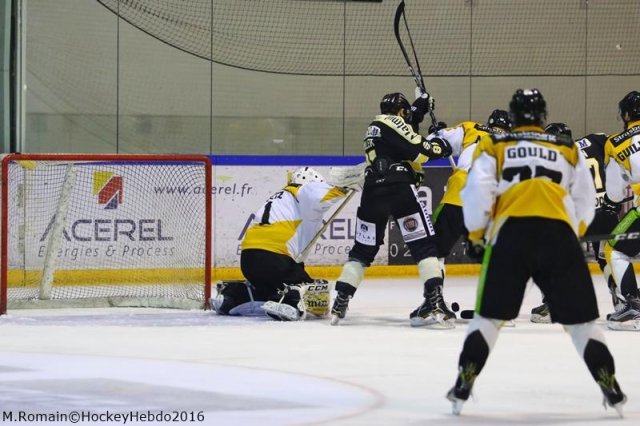 Photo hockey match Rouen - Strasbourg  le 10/01/2017