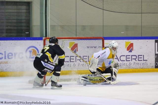 Photo hockey match Rouen - Strasbourg  le 10/01/2017