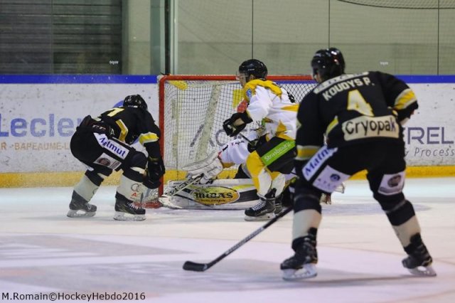 Photo hockey match Rouen - Strasbourg  le 10/01/2017
