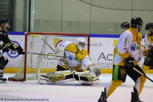 Photo hockey match Rouen - Strasbourg  le 10/01/2017
