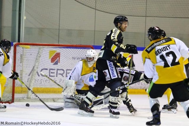 Photo hockey match Rouen - Strasbourg  le 10/01/2017