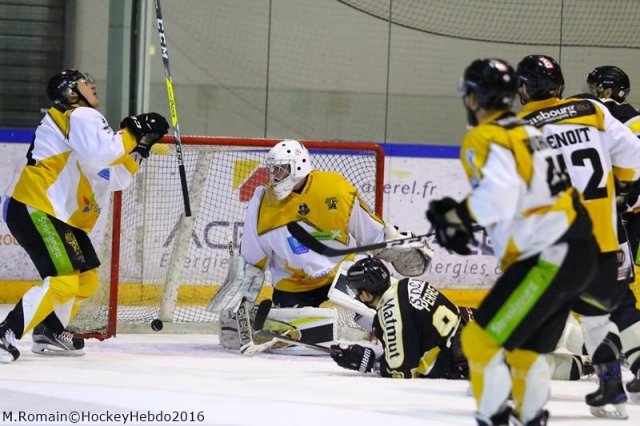 Photo hockey match Rouen - Strasbourg  le 10/01/2017
