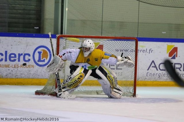 Photo hockey match Rouen - Strasbourg  le 10/01/2017