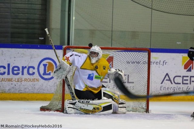 Photo hockey match Rouen - Strasbourg  le 10/01/2017