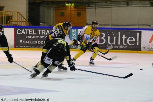 Photo hockey match Rouen - Strasbourg  le 10/01/2017