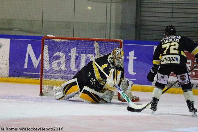 Photo hockey match Rouen - Strasbourg  le 10/01/2017