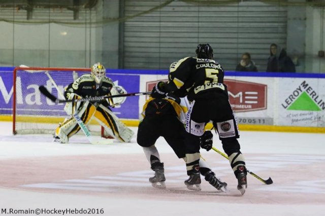 Photo hockey match Rouen - Strasbourg  le 10/01/2017