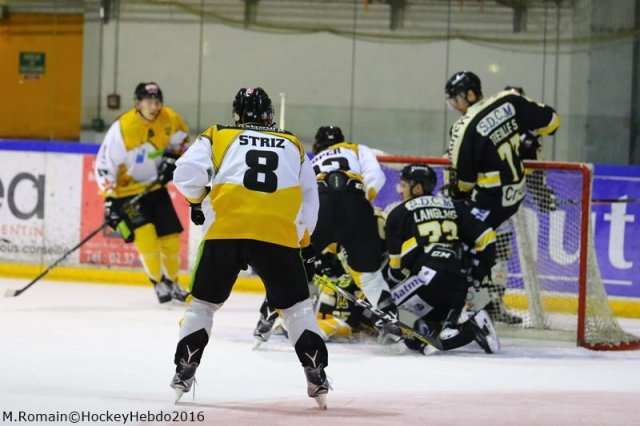Photo hockey match Rouen - Strasbourg  le 10/01/2017