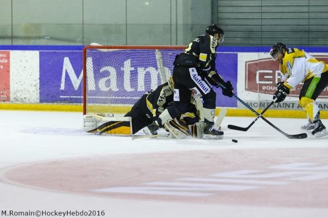 Photo hockey match Rouen - Strasbourg  le 10/01/2017