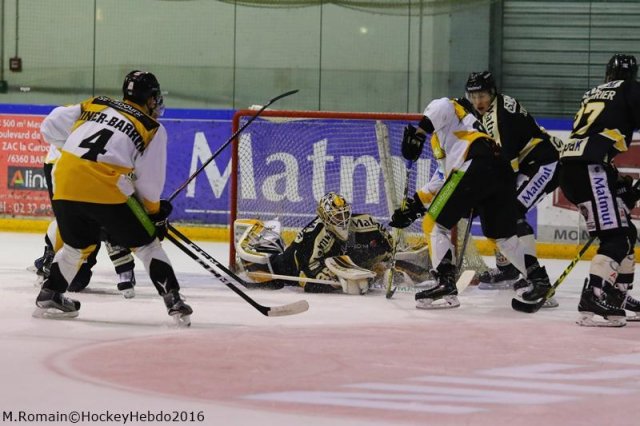Photo hockey match Rouen - Strasbourg  le 10/01/2017
