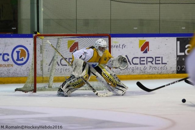 Photo hockey match Rouen - Strasbourg  le 10/01/2017