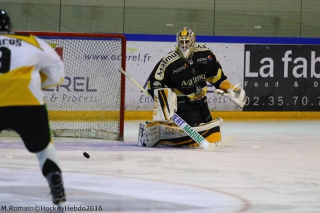 Photo hockey match Rouen - Strasbourg  le 10/01/2017