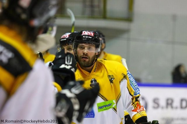 Photo hockey match Rouen - Strasbourg  le 10/01/2017